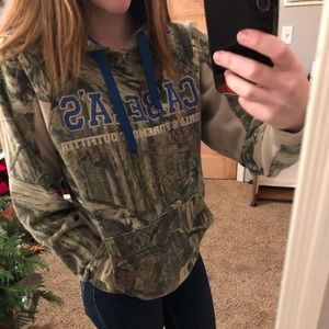 Cabela’s camo sweatshirt